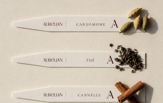 Aurelian geurstrips met abrikoos, kardemom, thee, kaneel en sandelhout